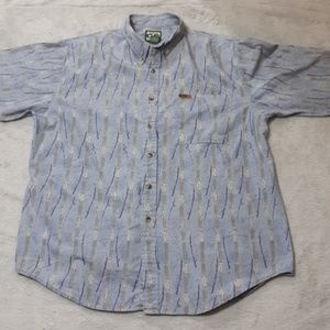 Guide Series Blue Fishing shirt Mens size XL